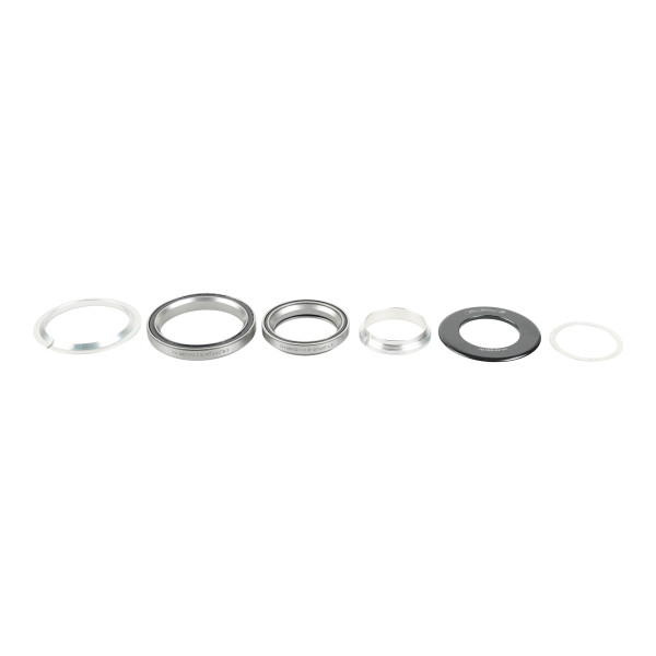 Specialized - FSA integrētais stūres komplekts | 1-1/8" Upper / 1.5" Lower / 45X45° / Flush 49mm Top Cover / Micro Shim & Split Crown Race