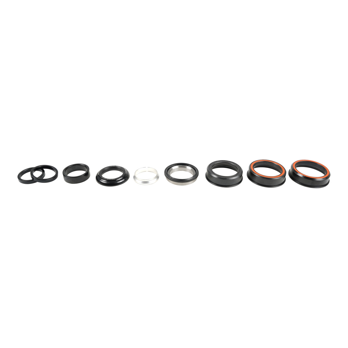 Specialized stūres komplekts | For Allez Sprint Rim & Track / Custom ZS Cups Top & Bottom / All Lower BRG Sizes (1-1/4", 1-3/8", 1.5") / Top Cover & Alloy Spacers