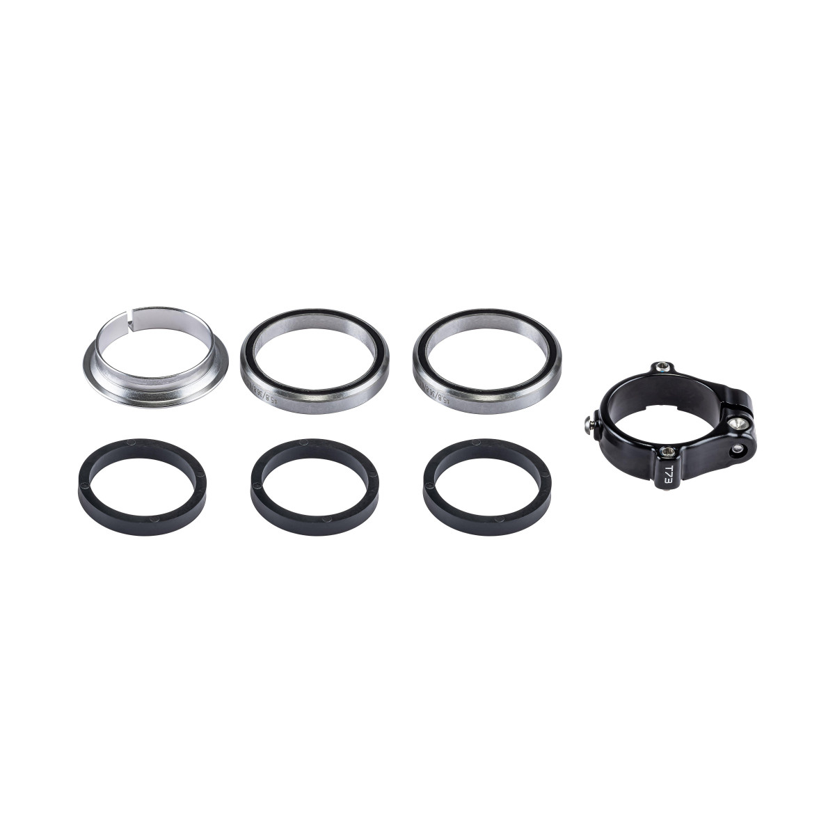 Specialized integrētais stūres komplekts | Future Shock / 45.8ODX36.8IDX6.5MM Upper & Lower BRGS 45X45° / Fully Assembled FS CollarR & Compression Ring