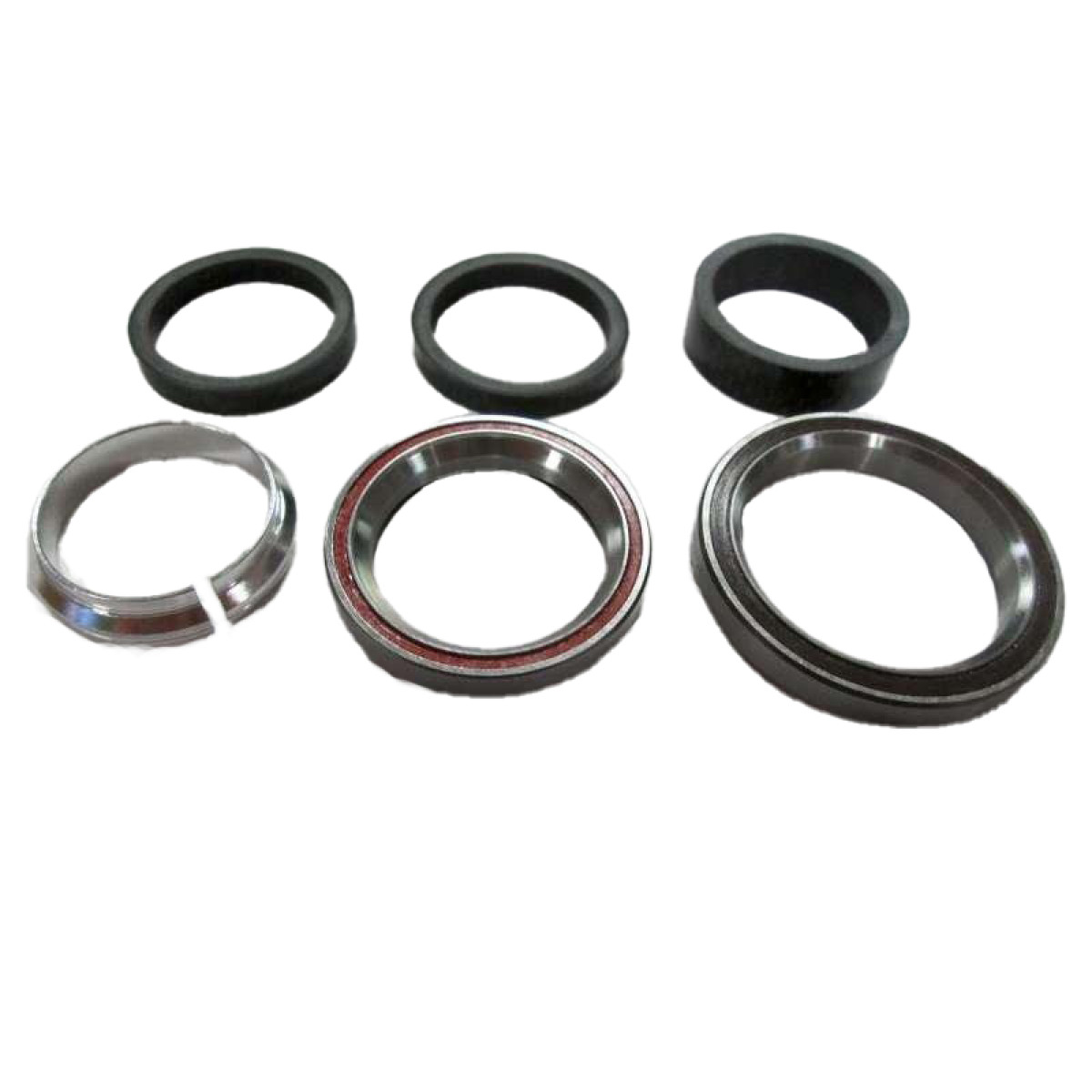 Specialized integrētais stūres komplekts | 1-1/8" Upper / 1-3/8" Lower / 45X45° / Split Compression RingG & Carbon Spacers