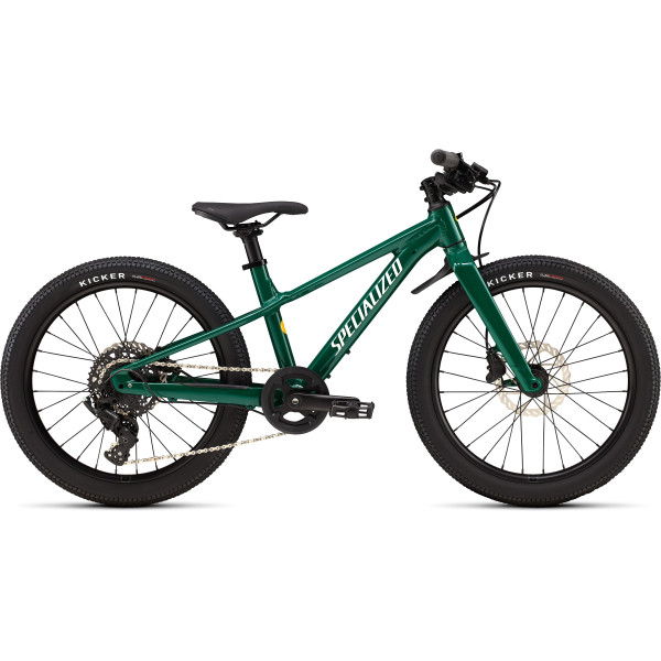 Specialized Riprock 20" bērnu velosipēds | Gloss Pine Green - Dune White and California Sunshine