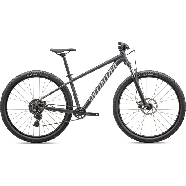 Specialized Rockhopper Sport 29" kalnu velosipēds | Satin Black Liquid Metal - White