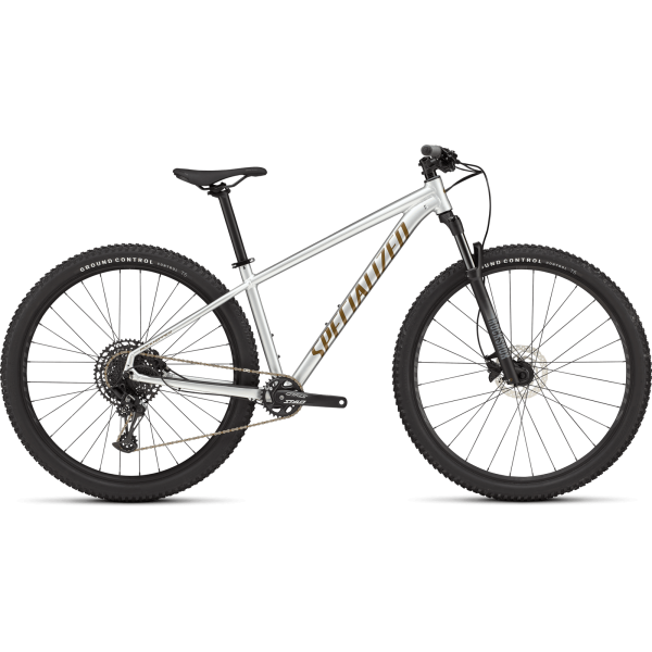 Specialized Rockhopper Expert 29" kalnu velosipēds | Silver Dust - Satin Burnt Gold Metallic