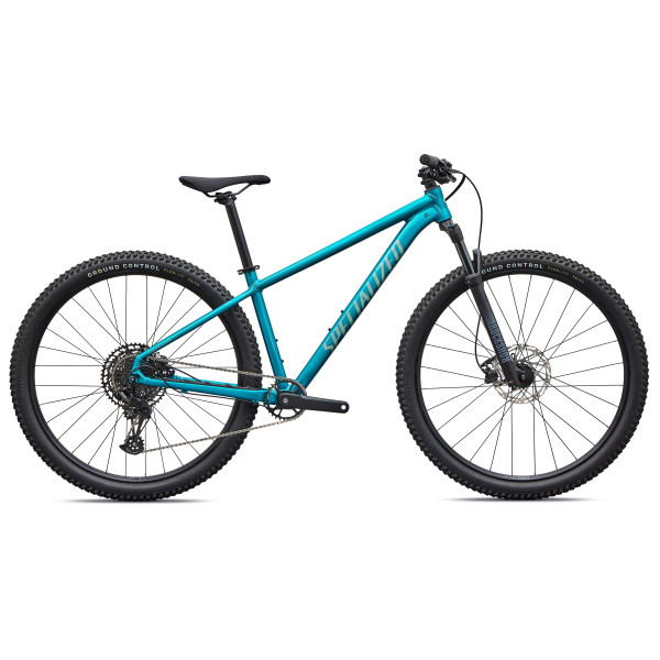 Specialized Rockhopper Comp 29" kalnu velosipēds | Gloss Teal Tint over Aluminium - Agave Grey