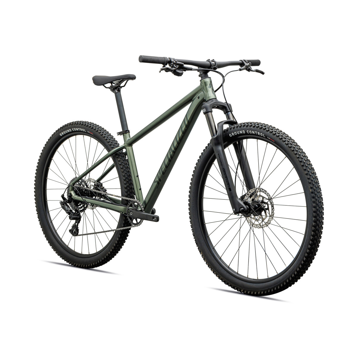 Specialized Rockhopper Sport 29" kalnu velosipēds | Satin Bottle Green - Oak Green Metallic