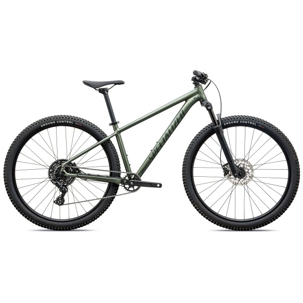 Specialized Rockhopper Sport 27.5" kalnu velosipēds | Satin Bottle Green - Oak Green Metallic