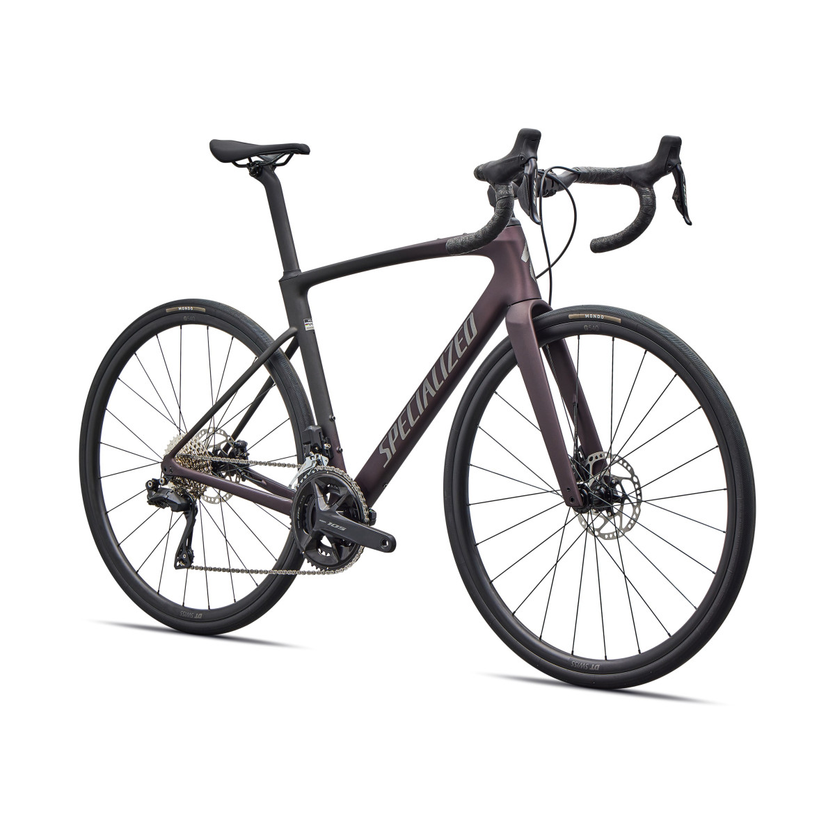 Specialized Roubaix SL8 Comp šosejas velosipēds | Shimano 105 Di2 | Satin Solidity Metallic - Obsidian Metallic Fade
