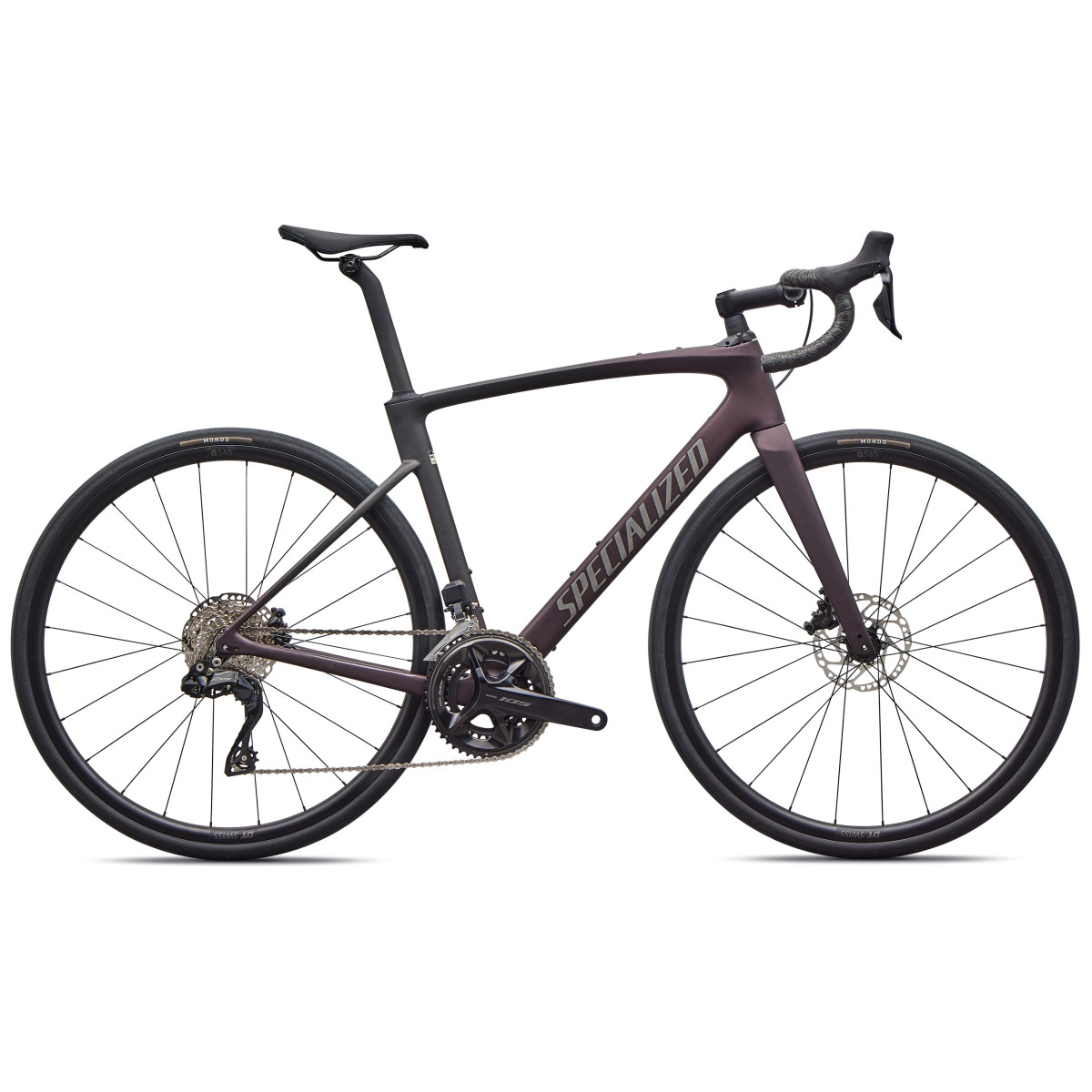 Specialized Roubaix SL8 Comp šosejas velosipēds | Shimano 105 Di2 | Satin Solidity Metallic - Obsidian Metallic Fade