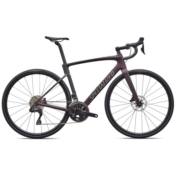 Specialized Roubaix SL8 Comp šosejas velosipēds | Shimano 105 Di2 | Satin Solidity Metallic - Obsidian Metallic Fade