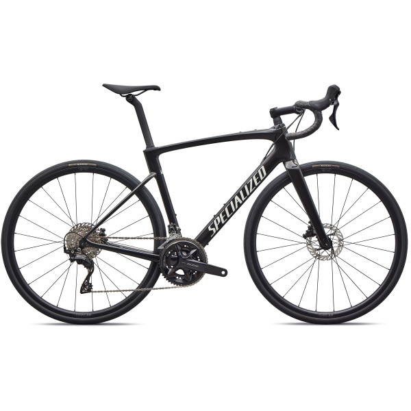 Specialized Roubaix SL8 Sport šosejas velosipēds | Shimano 105 | Gloss Obsidian Metallic - Dune White