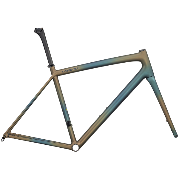 S-Works Aethos rāmis | Zaļā pērle - Apdedzināts zelts