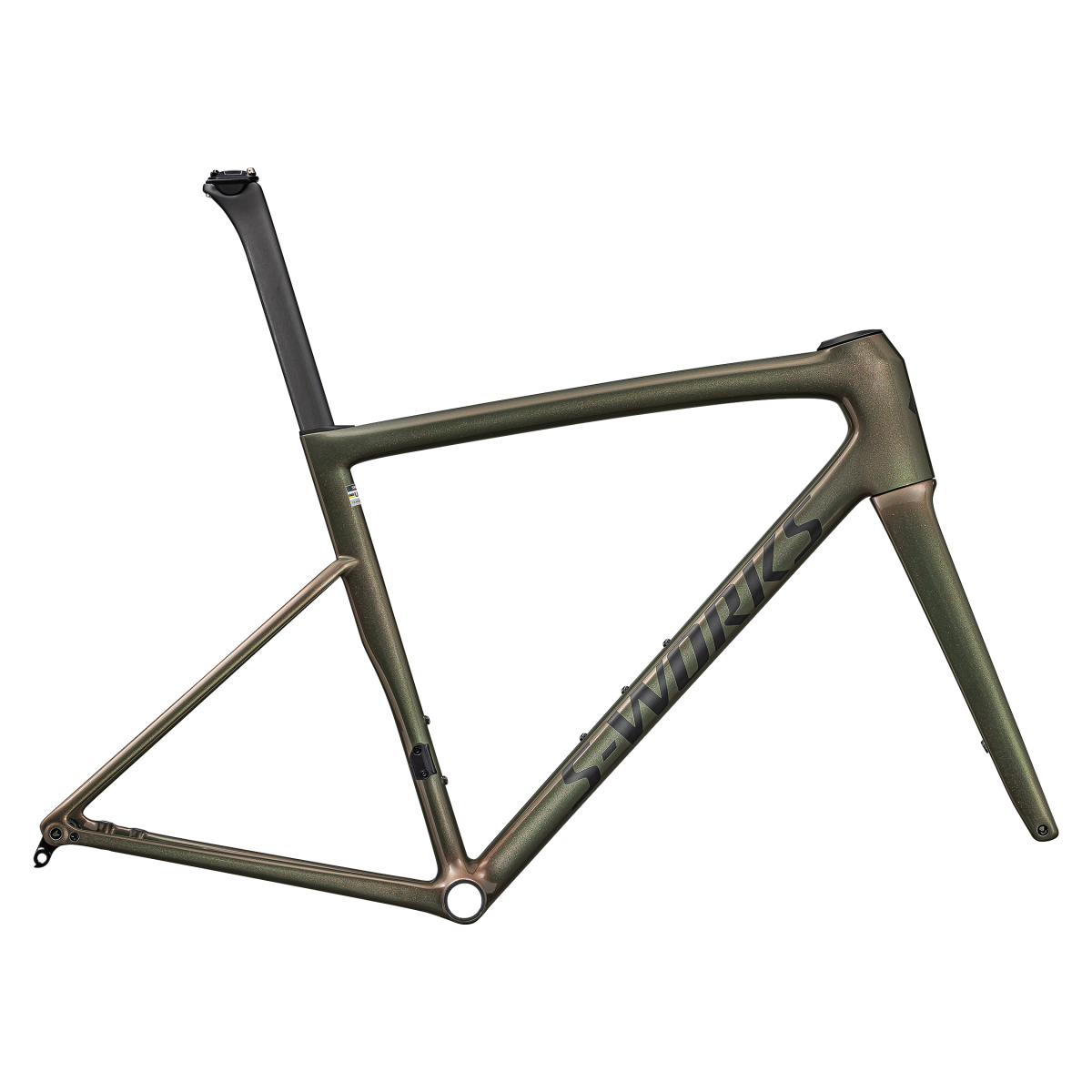 S-Works Tarmac SL8 rāmis | Cypress Metallic - Magenta Gold