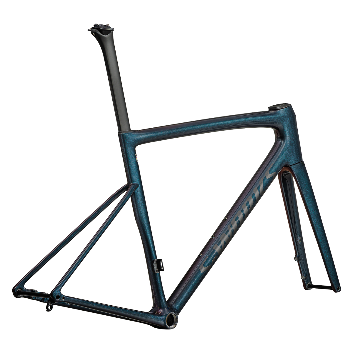 S-Works Tarmac SL8 rāmis | Black Pearl Over Deep Lake Metallic