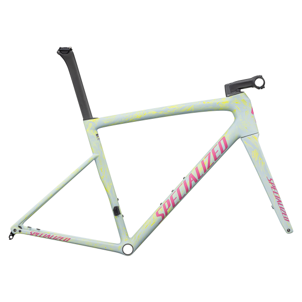 Specialized Tarmac SL8 rāmis | Ion Metallic - Sea Foam Strata
