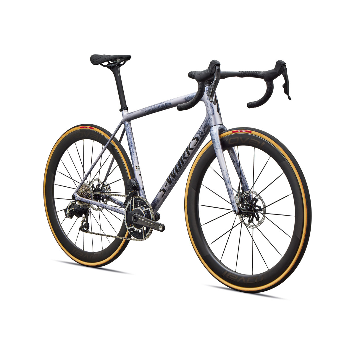 S-Works Aethos 2 šosejas velosipēds | SRAM Red AXS | Amethyst Frost - Obsidian Metallic