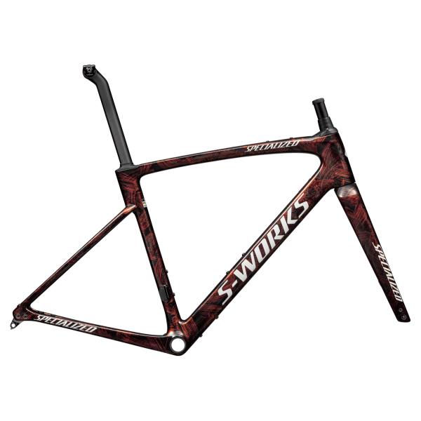 S-Works Roubaix SL8 rāmis | Carbon - no sarkanā uz zelta un stabilitātes S-Works Roubaix SL8 rāmis | Carbon - no sarkanā uz zelta un stabilitātes