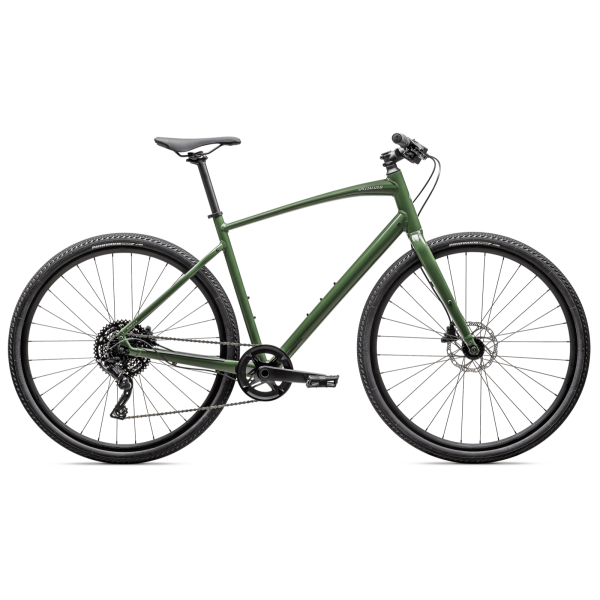 Specialized Sirrus X 3.0 fitnesa velosipēds | Cypress - Cool Grey Reflective