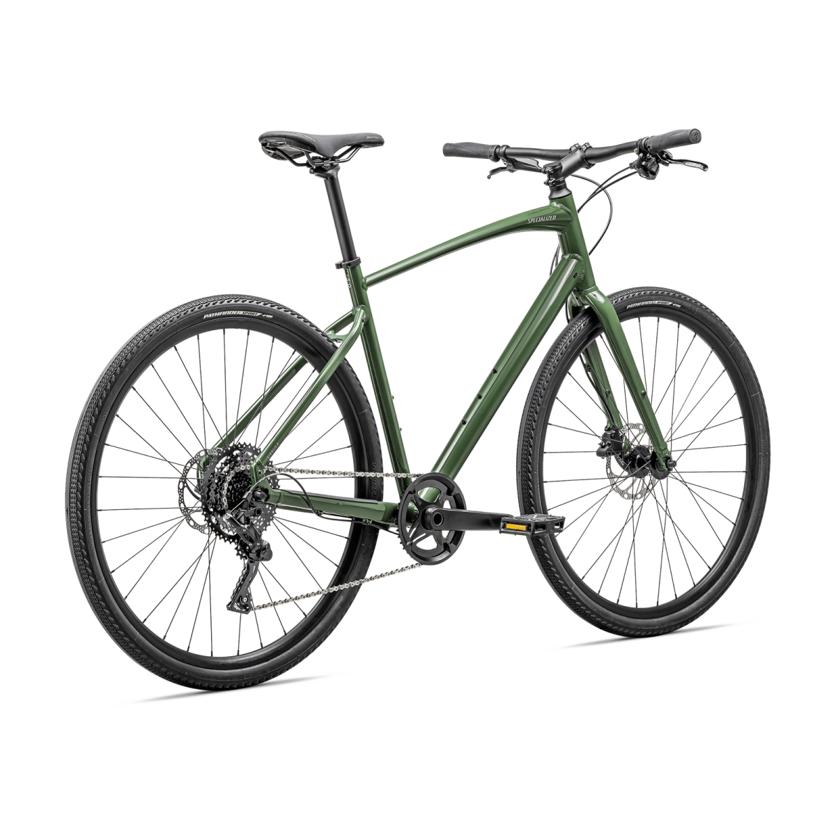 Specialized Sirrus X 3.0 fitnesa velosipēds | Cypress - Cool Grey Reflective