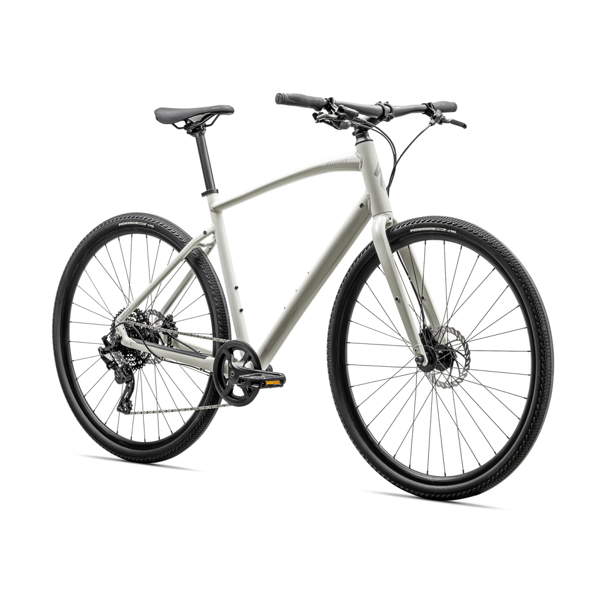 Specialized Sirrus X 2.0 fitnesa velosipēds | Dune White - Dove Grey