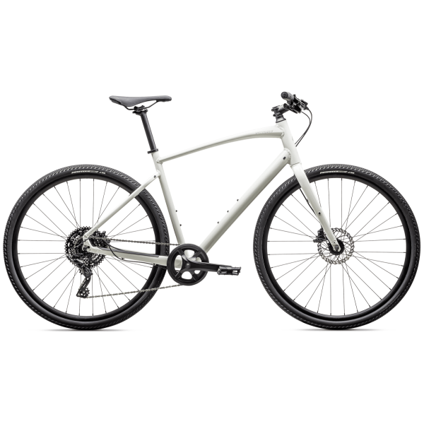 Specialized Sirrus X 2.0 fitnesa velosipēds | Dune White - Dove Grey