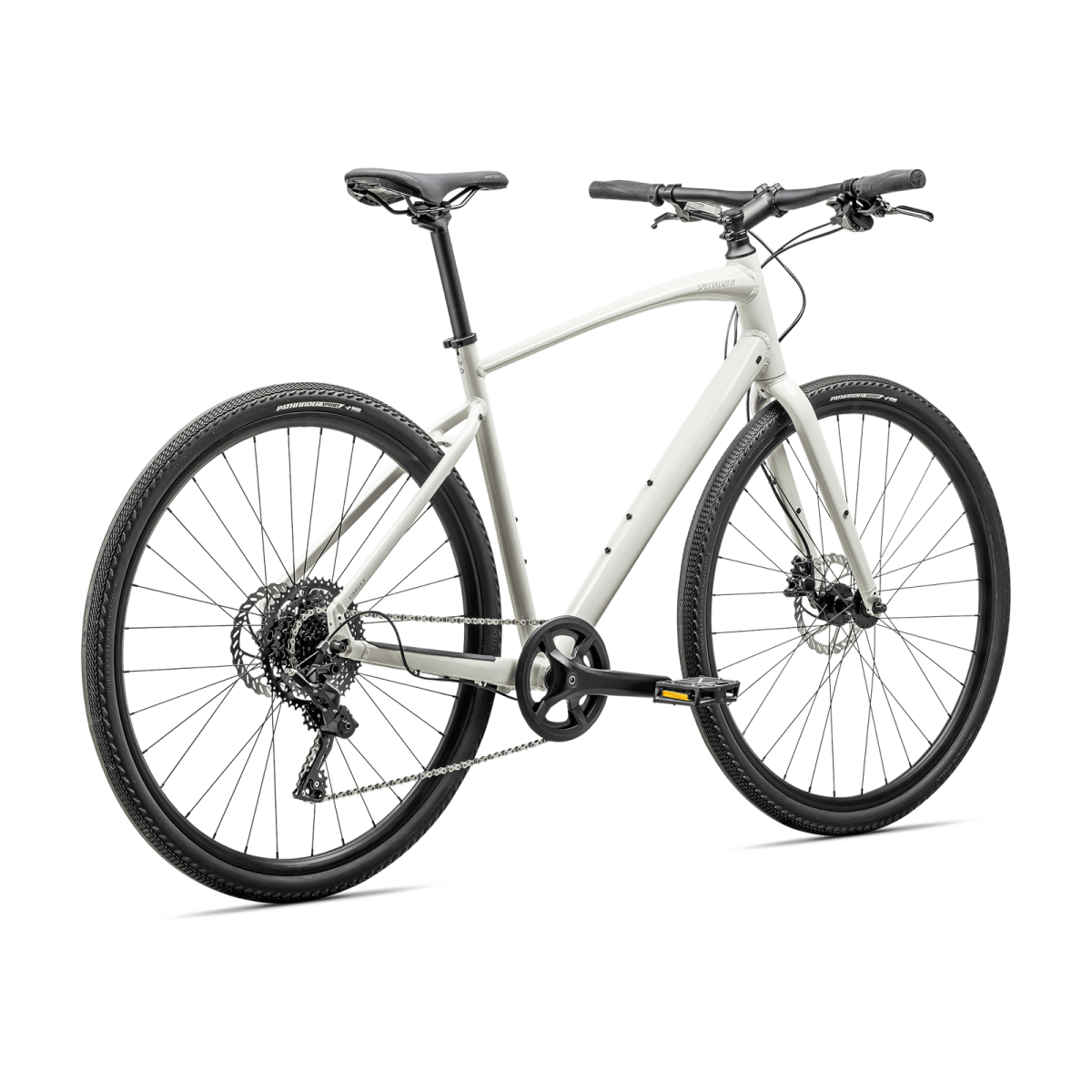 Specialized Sirrus X 2.0 fitnesa velosipēds | Dune White - Dove Grey