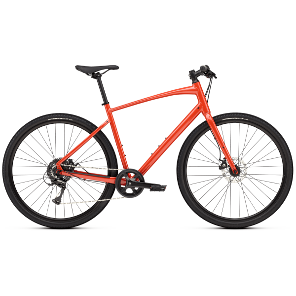 Specialized Sirrus X 1.0 fitnesa velosipēds | Deep Orange - Redwood
