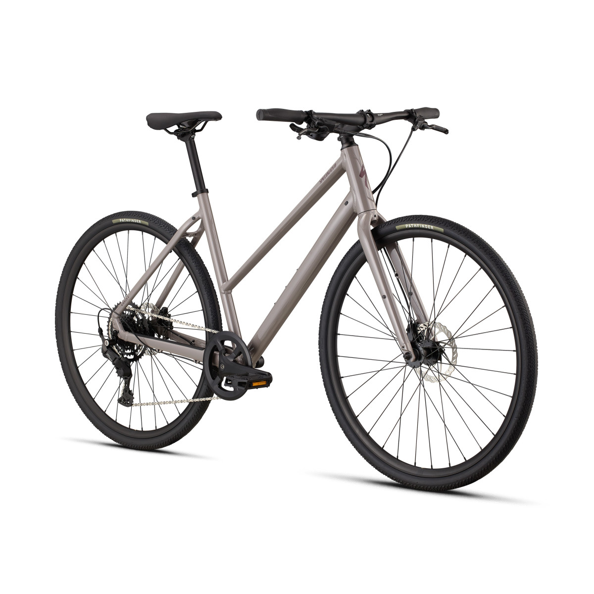 Specialized Sirrus X 2.0 Step-Through fitnesa velosipēds | Gloss Desert Metallic