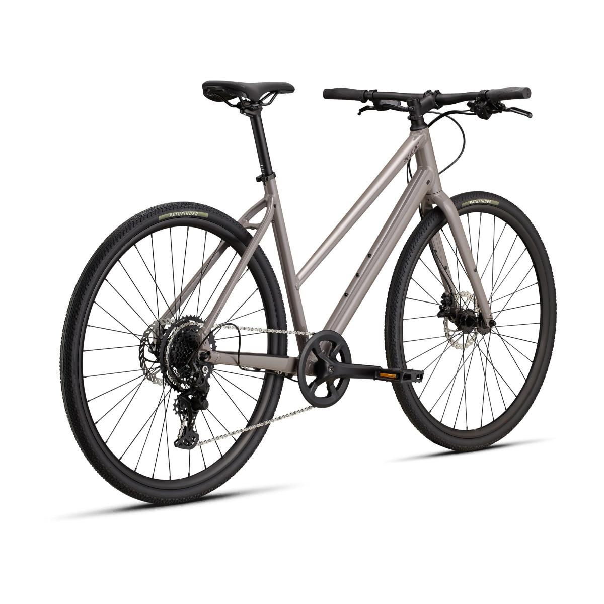 Specialized Sirrus X 2.0 Step-Through fitnesa velosipēds | Gloss Desert Metallic