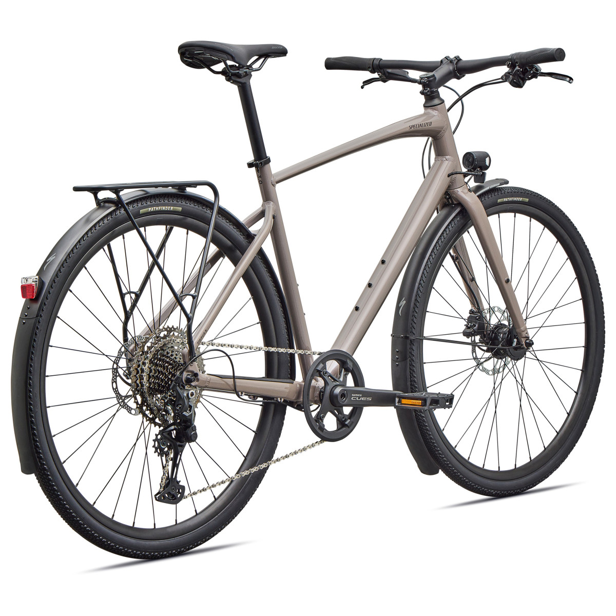 Specialized Sirrus X 3.0 EQ fitnesa velosipēds | Gloss Desert Metallic - Nebula Metallic Frost Reflective