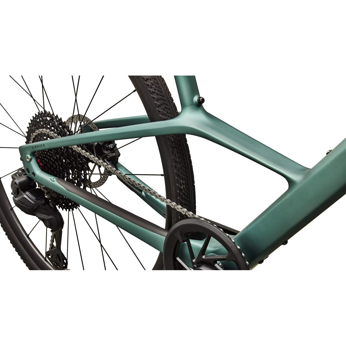 Specialized Sirrus X 6.0 fitnesa velosipēds | Gloss Fjord Metallic - Emerald Metallic Frost