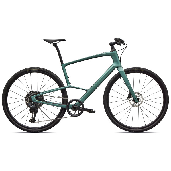 Specialized Sirrus X 6.0 fitnesa velosipēds | Gloss Fjord Metallic - Emerald Metallic Frost