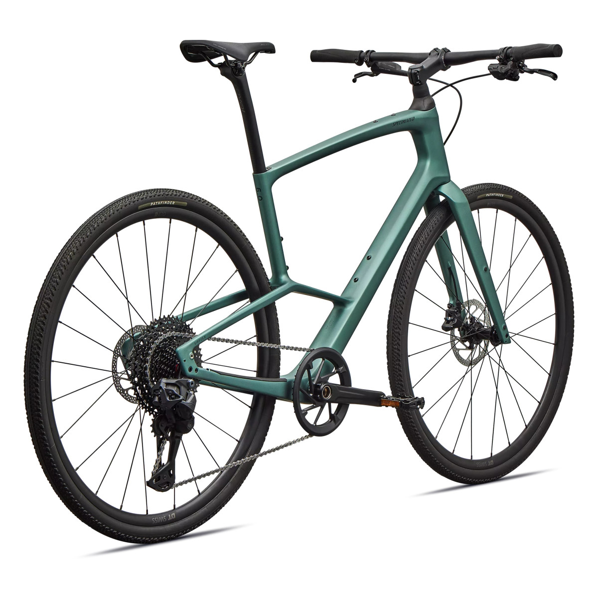 Specialized Sirrus X 6.0 fitnesa velosipēds | Gloss Fjord Metallic - Emerald Metallic Frost