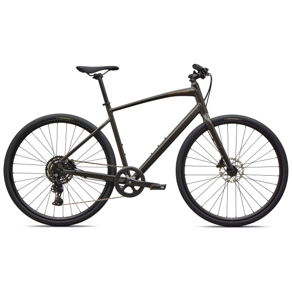 Specialized Sirrus X 2.0 fitnesa velosipēds | Gloss Metallic Obsidian