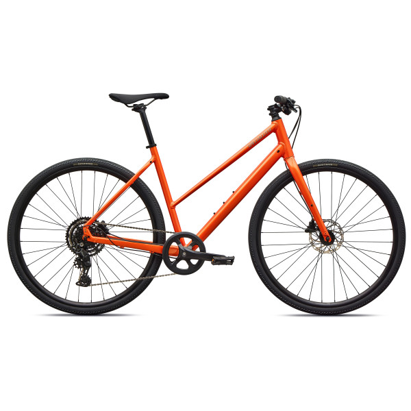 Specialized Sirrus X 2.0 Step-Through fitnesa velosipēds | Gloss Tangerine