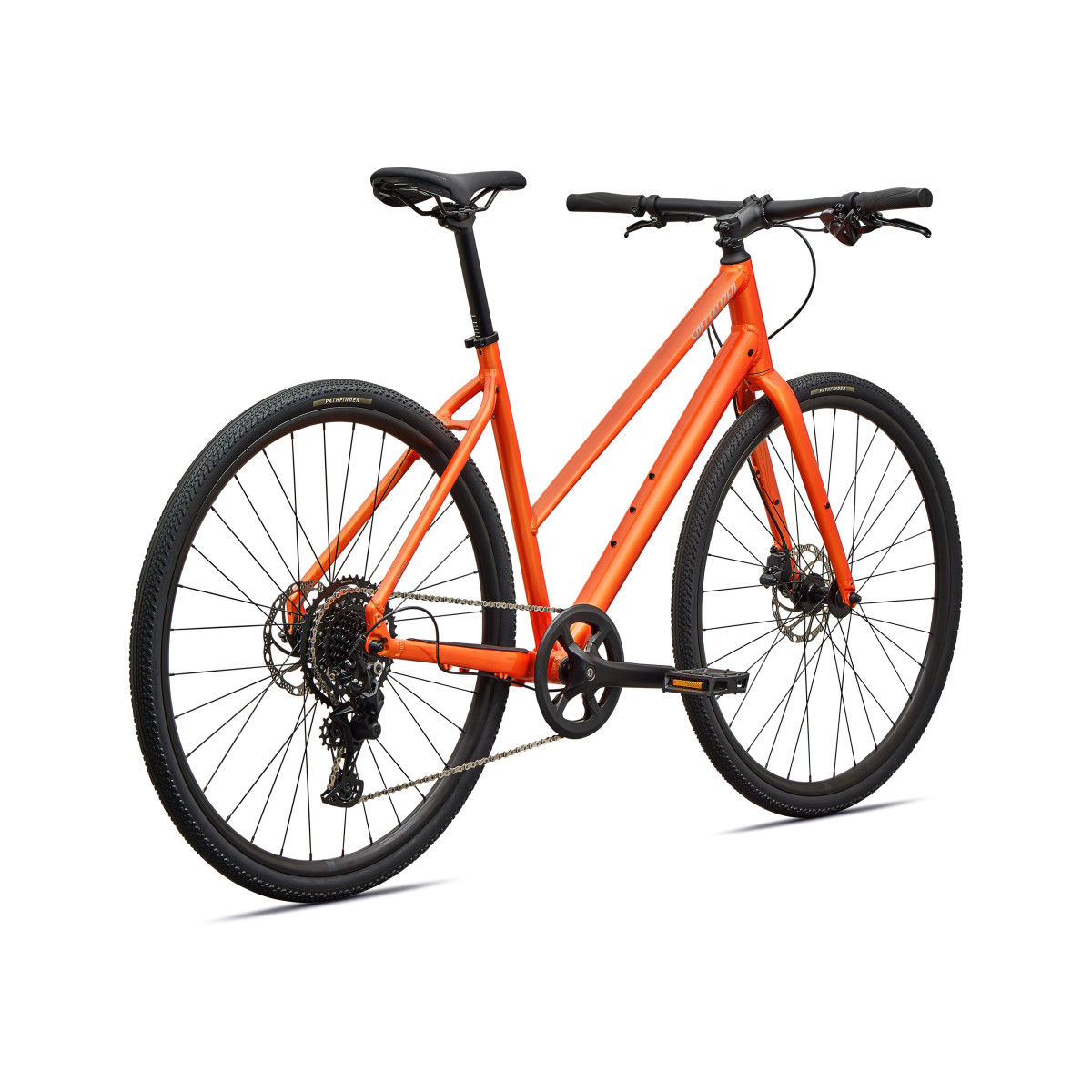 Specialized Sirrus X 2.0 Step-Through fitnesa velosipēds | Gloss Tangerine
