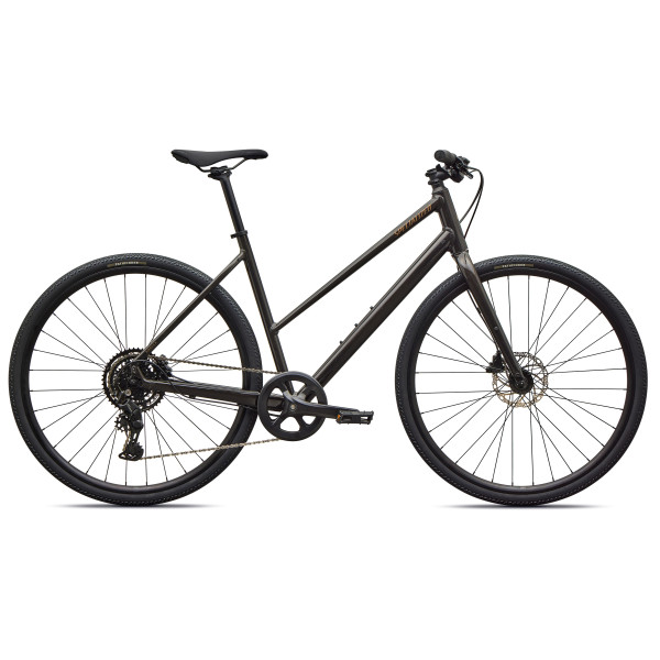 Specialized Sirrus X 2.0 Step-Through fitnesa velosipēds | Gloss Metallic Obsidian