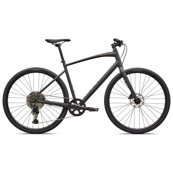 Specialized Sirrus X 3.0 fitnesa velosipēds | Satin Metallic Obsidian