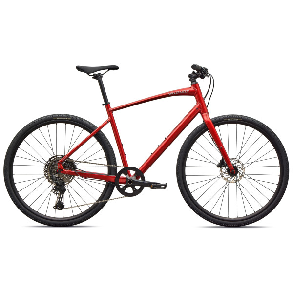 Specialized Sirrus X 3.0 fitnesa velosipēds | Gloss Cayenne Metallic