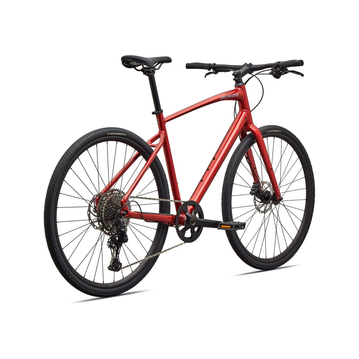 Specialized Sirrus X 3.0 fitnesa velosipēds | Gloss Cayenne Metallic