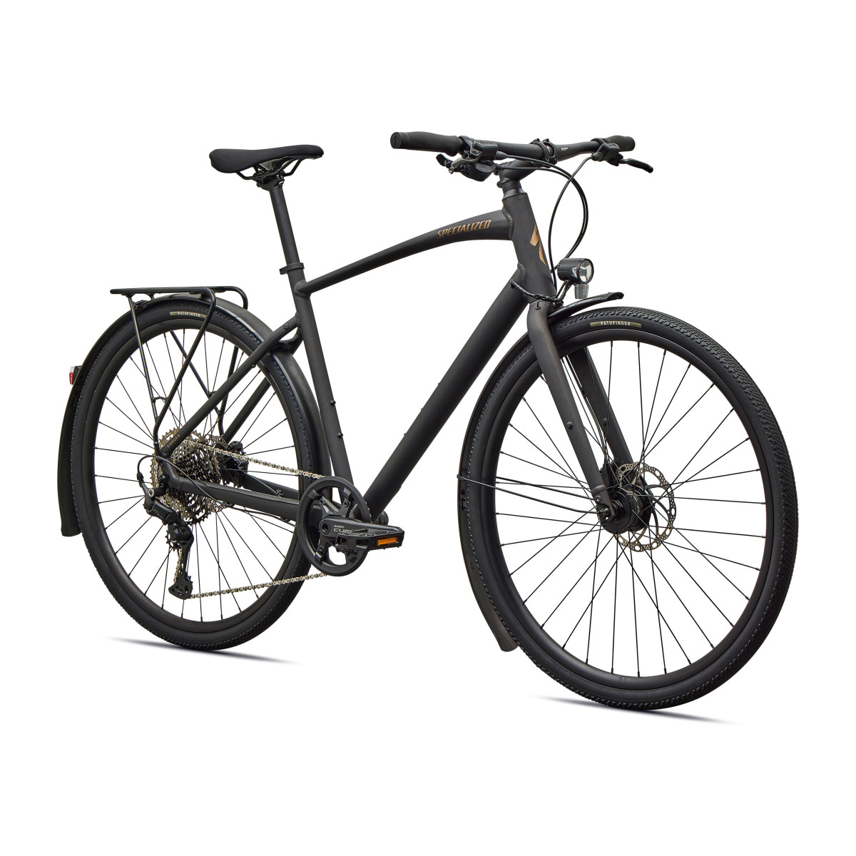 Specialized Sirrus X 3.0 EQ fitnesa velosipēds | Satin Metallic Obsidian