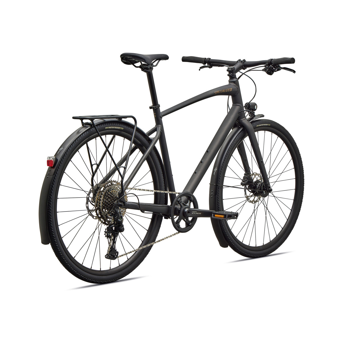 Specialized Sirrus X 3.0 EQ fitnesa velosipēds | Satin Metallic Obsidian