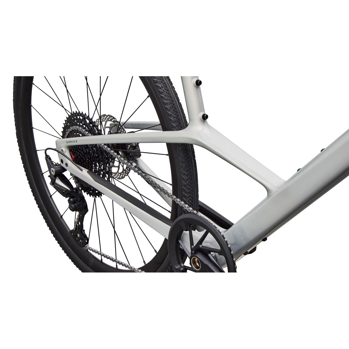 Specialized Sirrus X 5.0 fitnesa velosipēds | Gloss Dolomite Metallic