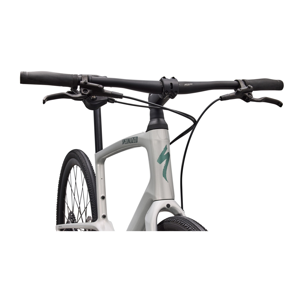 Specialized Sirrus X 5.0 fitnesa velosipēds | Gloss Dolomite Metallic