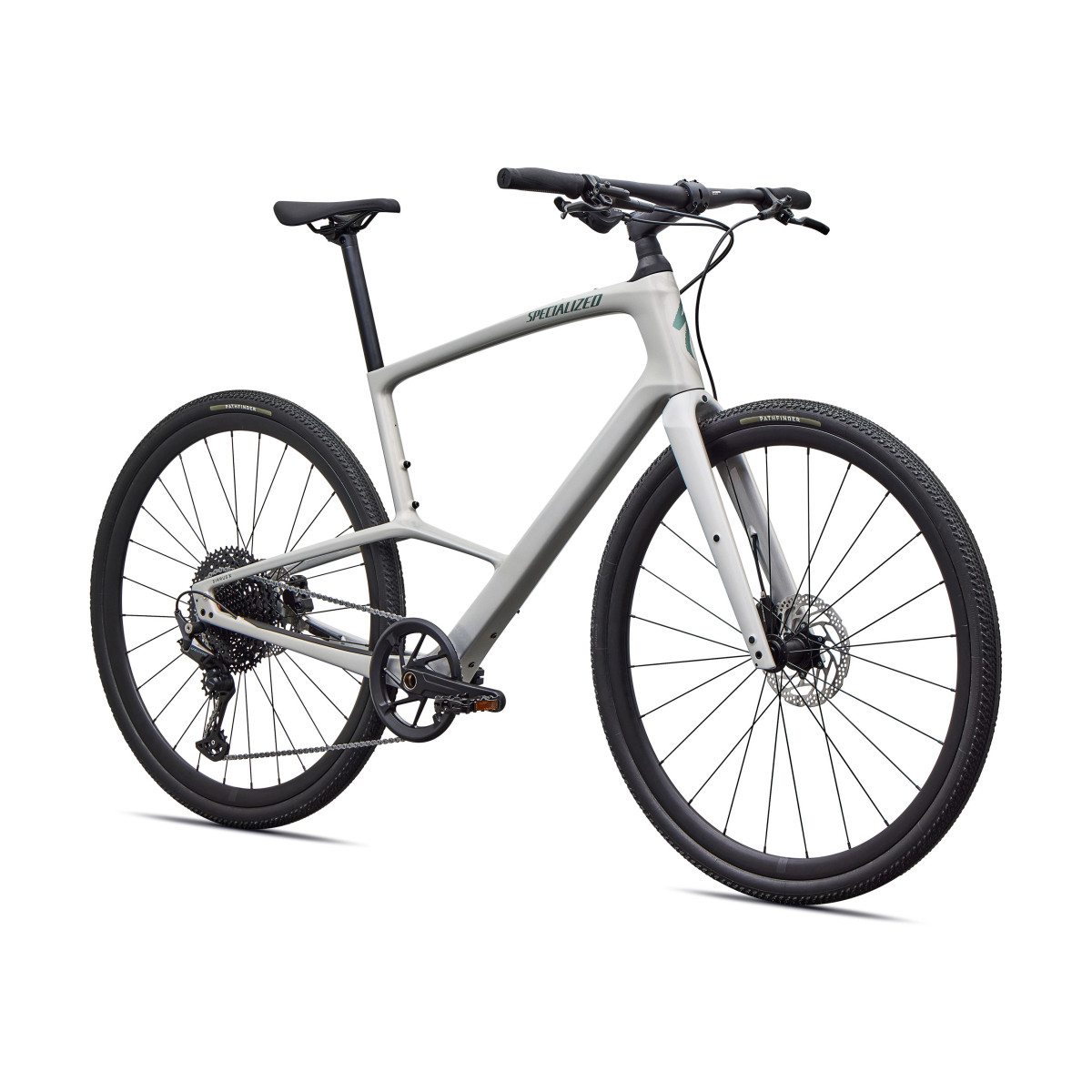 Specialized Sirrus X 5.0 fitnesa velosipēds | Gloss Dolomite Metallic