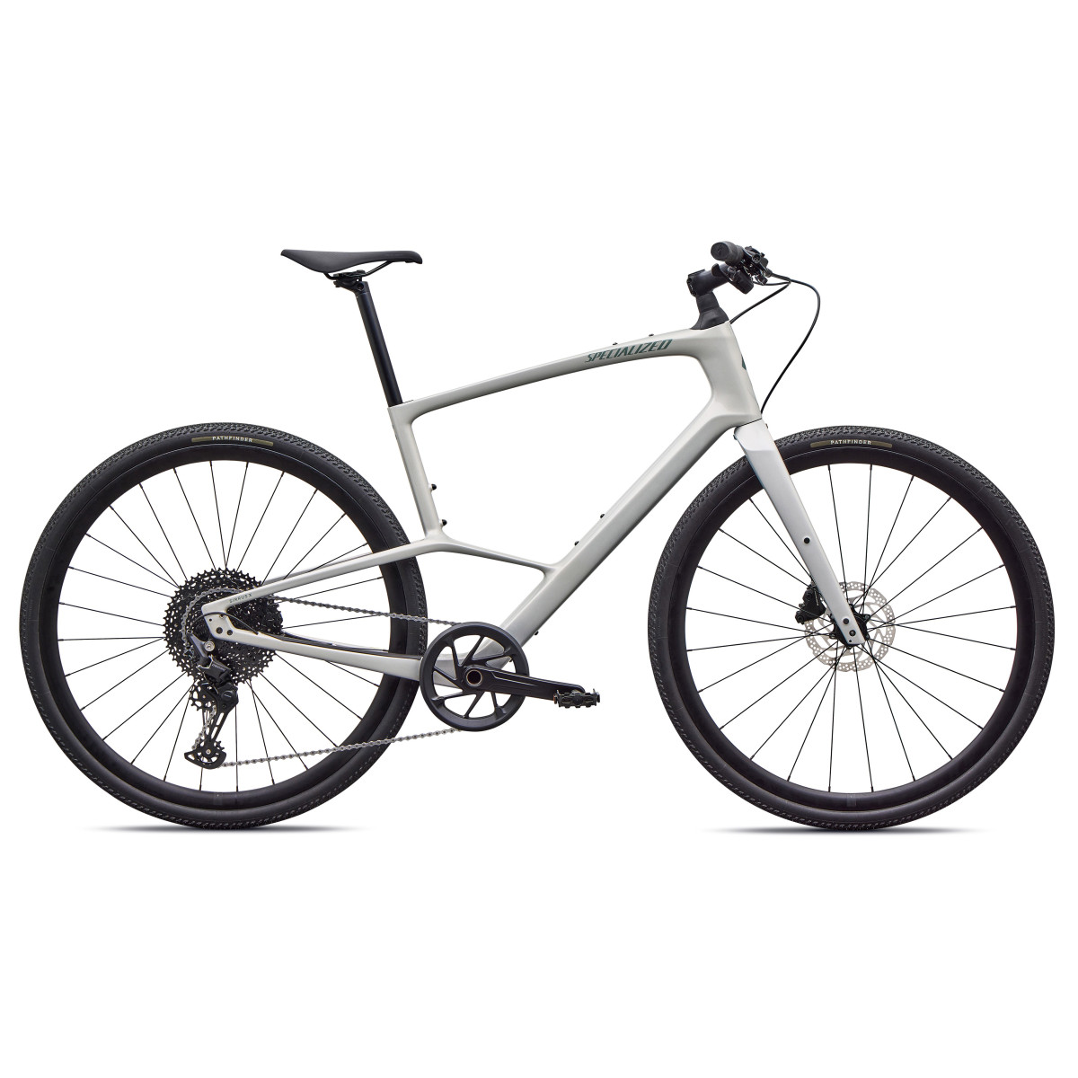 Specialized Sirrus X 5.0 fitnesa velosipēds | Gloss Dolomite Metallic