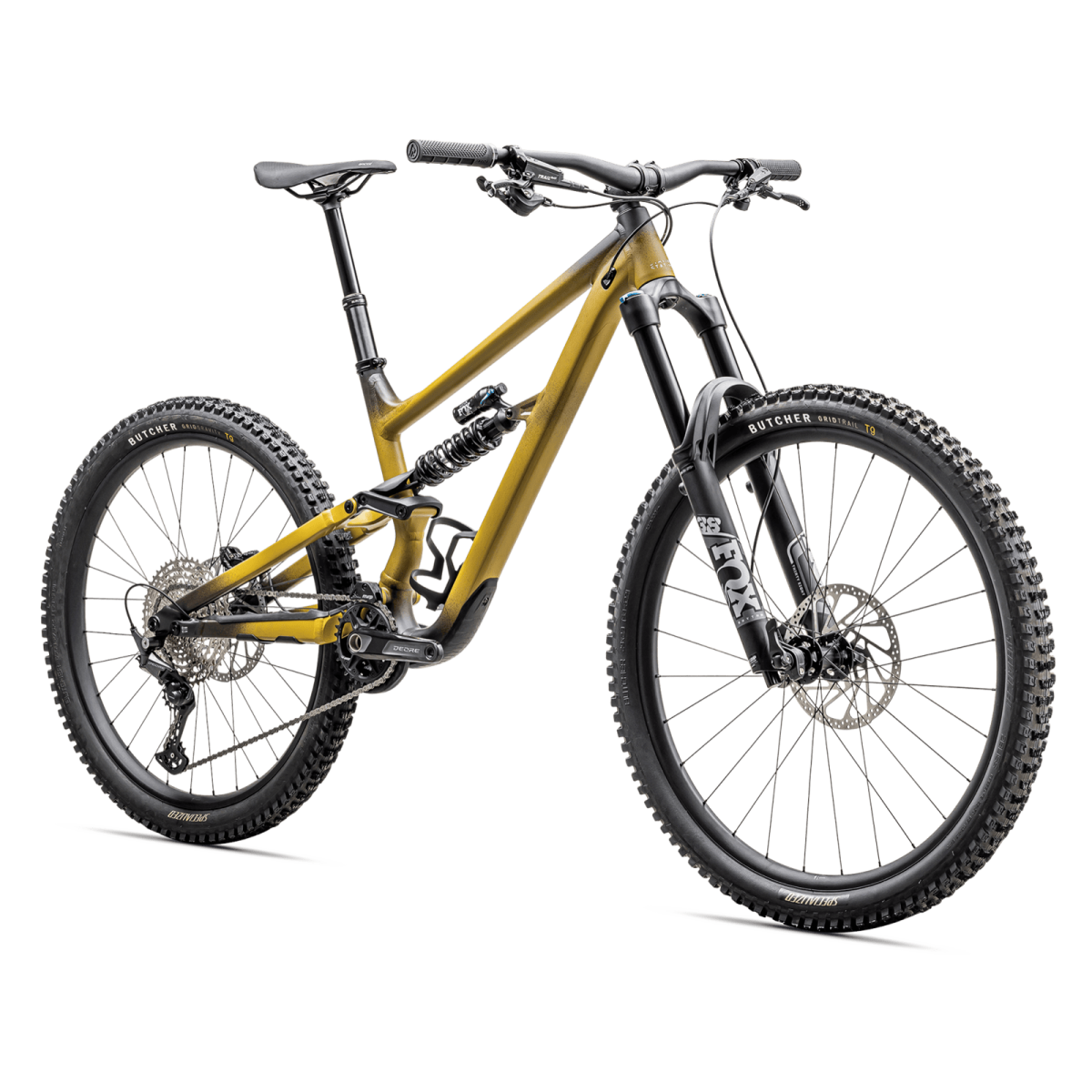 Specialized Status 2 170 kalnu velosipēds | Satin Harvest Gold Tint - Obsidian