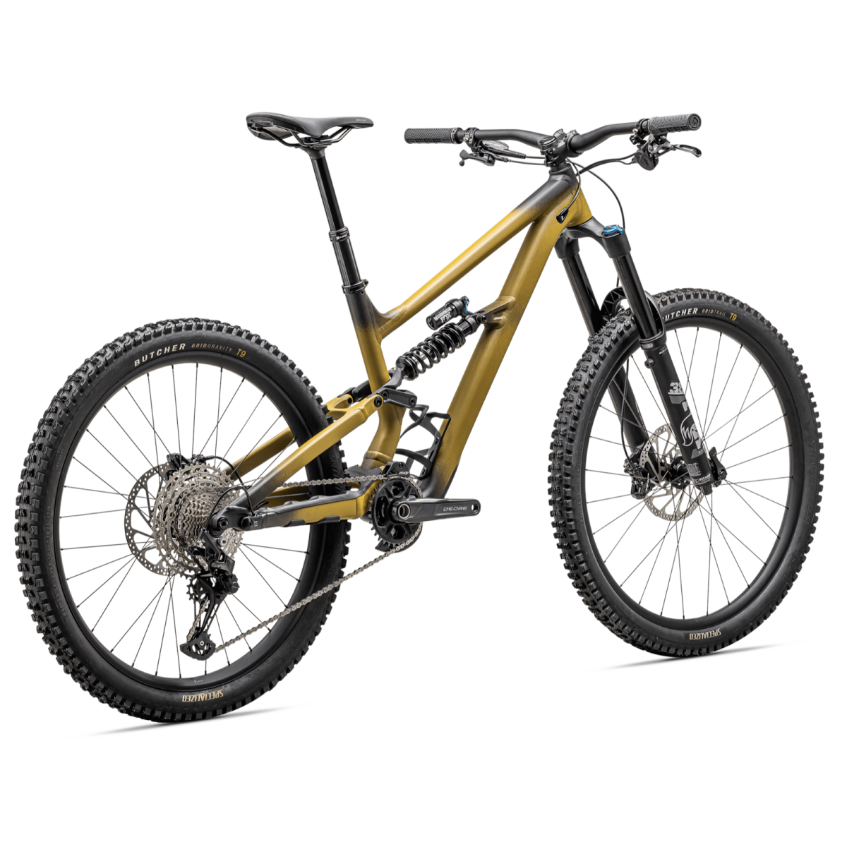 Specialized Status 2 170 kalnu velosipēds | Satin Harvest Gold Tint - Obsidian