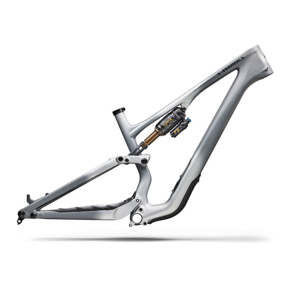 S-Works Stumpjumper 15 EVO Di2 rāmja komplekts | 29" | Satin Shadow Silver - Ashen Grey