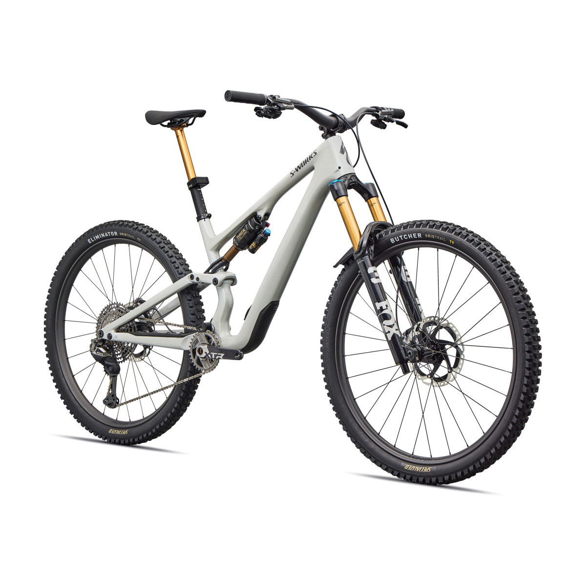 S-Works Stumpjumper 15 EVO Di2 kalnu velosipēds | 29" | Gloss Dolomite Metallic - Smoked Liquid Metal