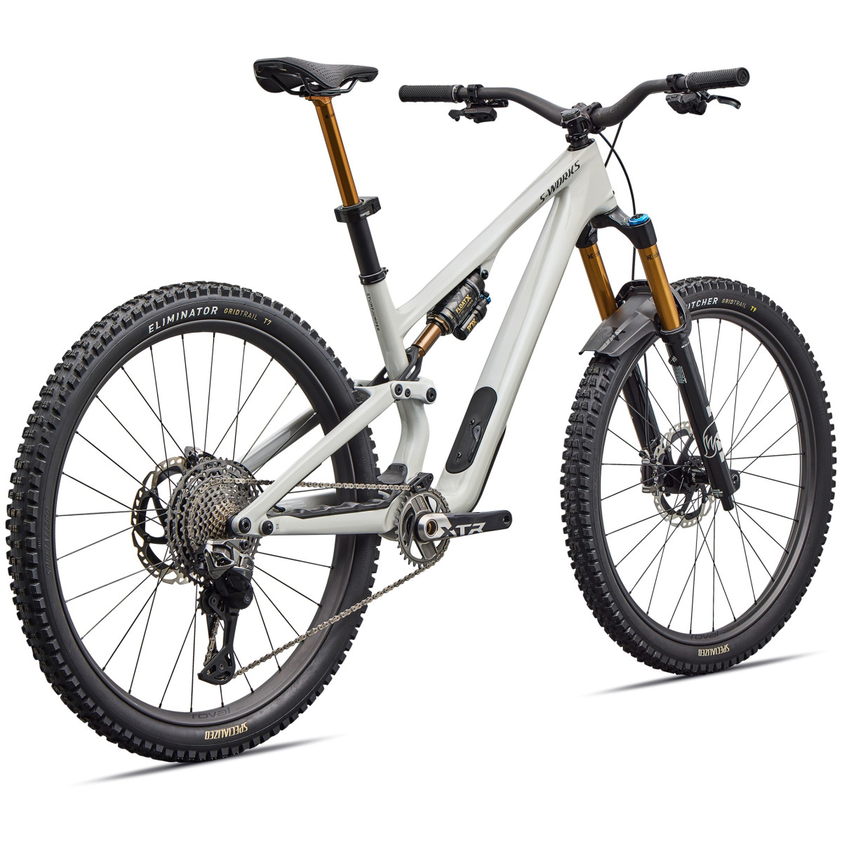 S-Works Stumpjumper 15 EVO Di2 kalnu velosipēds | 29" | Gloss Dolomite Metallic - Smoked Liquid Metal